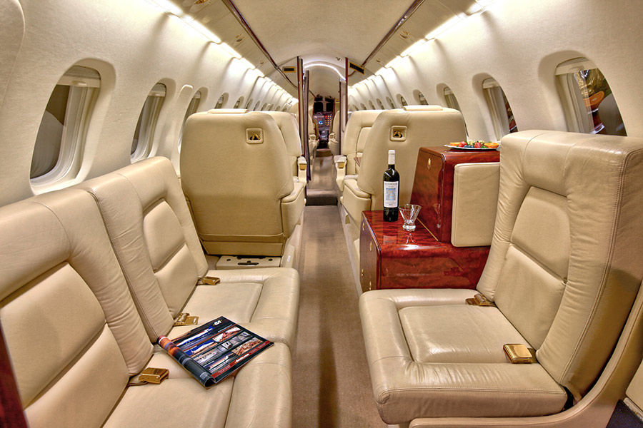 επιχειρηματική αεροπορία με το Piaggio Avanti P.180 II